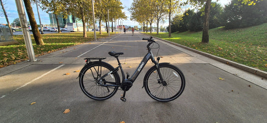 Električni bicikl ECONO Mare City Auto s automatskim mjenjačem brzina i remenskim prijenosom