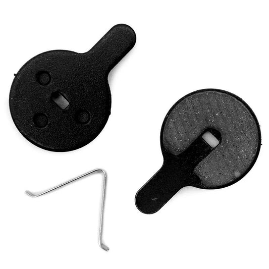 Kočione pločice CT-011-R od smole, okrugli oblik s pinom, za električni romobil – detalj seta