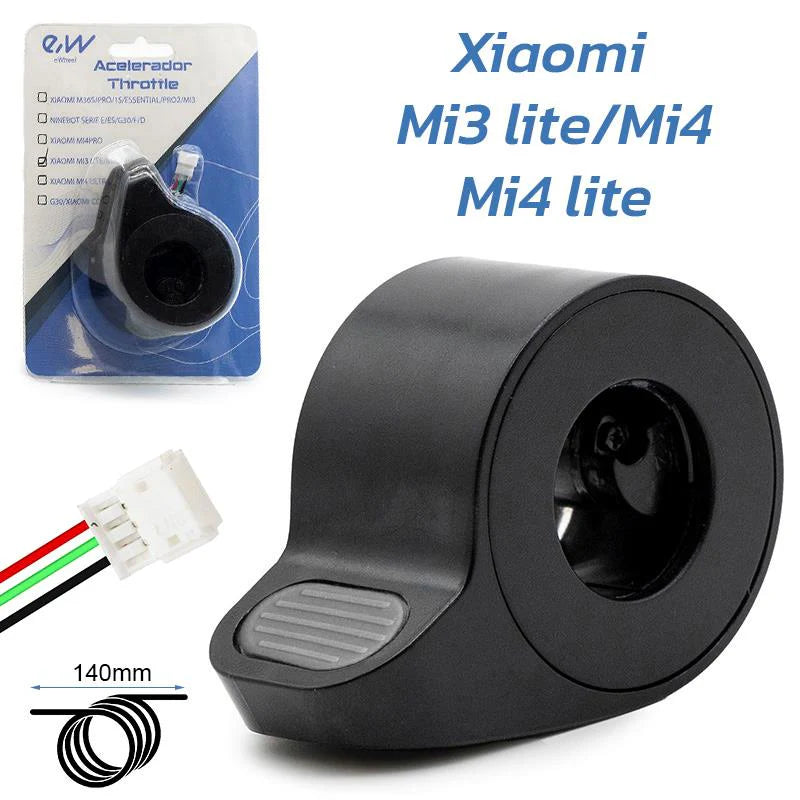 Ručica gasa s JST ZH konektorom za Xiaomi Mi 3 Lite, Mi 4 i Mi 4 Lite (1st Gen) romobile, zamjenski dio