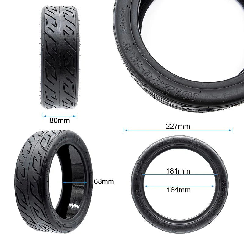 eScooter tire 10x2.7 6.5 (255x70) Tubeless GEL