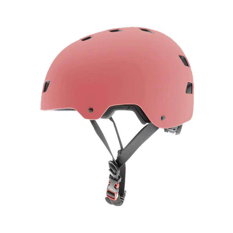 eRIDER360 kaciga CB01 Pink s podesivim sustavom i ventilacijom – zaštitna oprema za romobil i bicikl u urbanim uvjetima