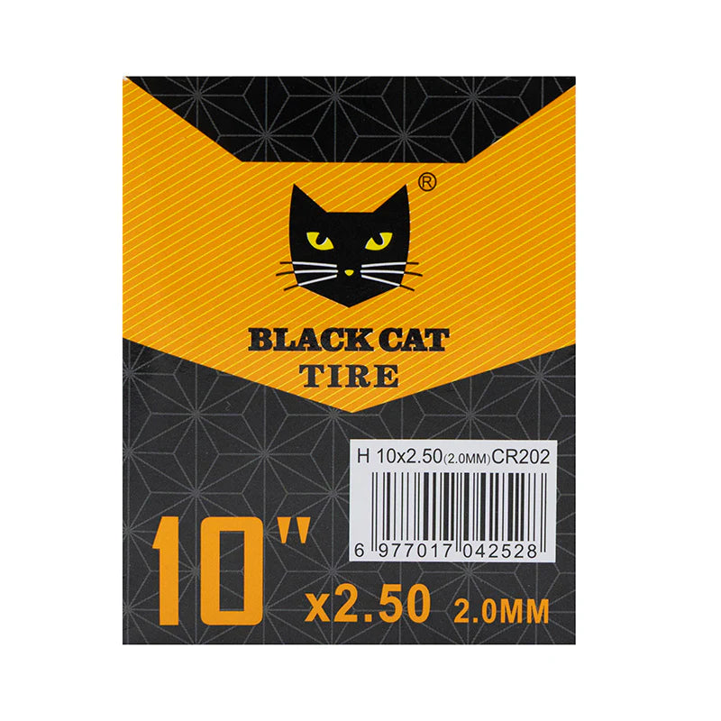 Black Cat premium zračnica 10x2.5 s ventilom 90x90 za električni romobil – detalj proizvoda – detalj ventila