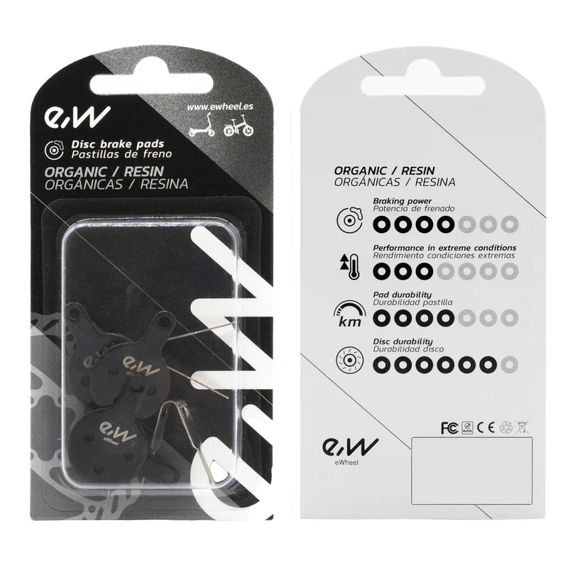 eWheel kocione pakne CT009 od smole 2 seta za elektricni romobil, dio za popravak i redovno odrzavanje kocnica