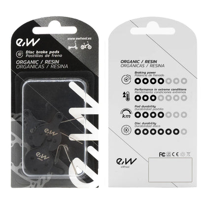 eWheel kocione pakne CT009 od smole 2 seta za elektricni romobil, dio za popravak i redovno odrzavanje kocnica