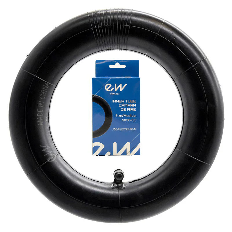 eWheel zračnica 90/65-6.5 s ventilom 90x90 za električni romobil – prikaz i specifikacije – prednja strana