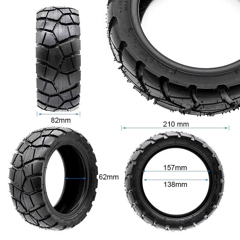 Guma za električni romobil 9x3-5.5 RHINOTRACK tubeless za zahtjevniji teren kompatibilno s Kukirin G2 Pro – idealno za brzu.