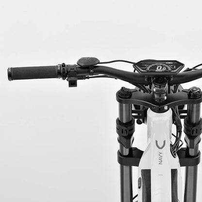 Električni bicikl izgled motocikla Viketory Navy za vozače koji traže fat bike stil i udobnost
