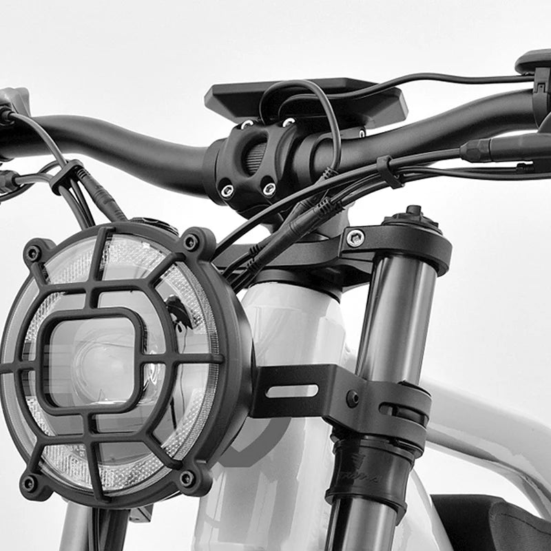 Fat bike električni bicikl Viketory Navy sa širokim gumama, atraktivnim izgledom motora i snažnom lampom