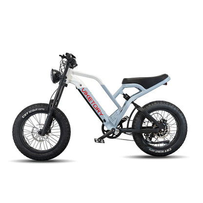 Viketory Navy fat bike električni bicikl sa širokim gumama, velikom baterijom i atraktivnim izgledom motora