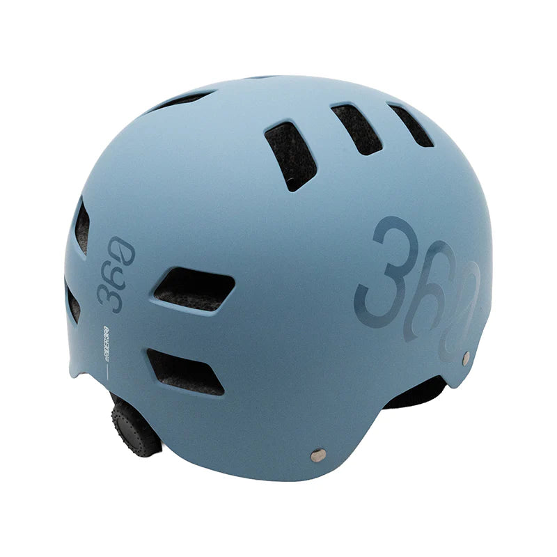 eRIDER360 kaciga CB01 Blue – pouzdana zaštita za romobil i bicikl, s kvalitetnom školjkom i ugodnim unutarnjim slojem