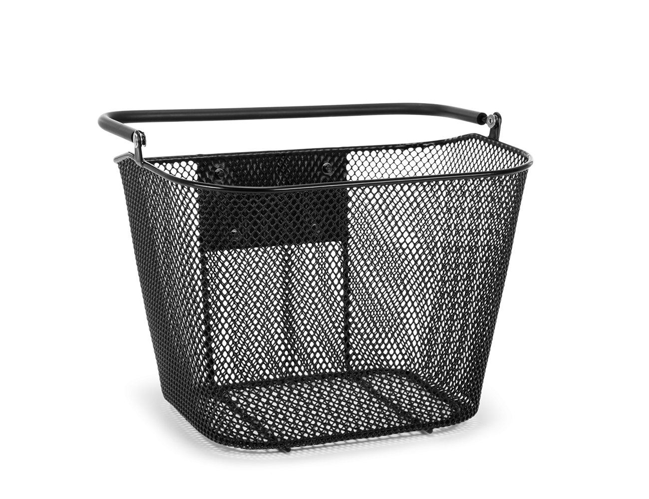 prednja košara za bicikl crna